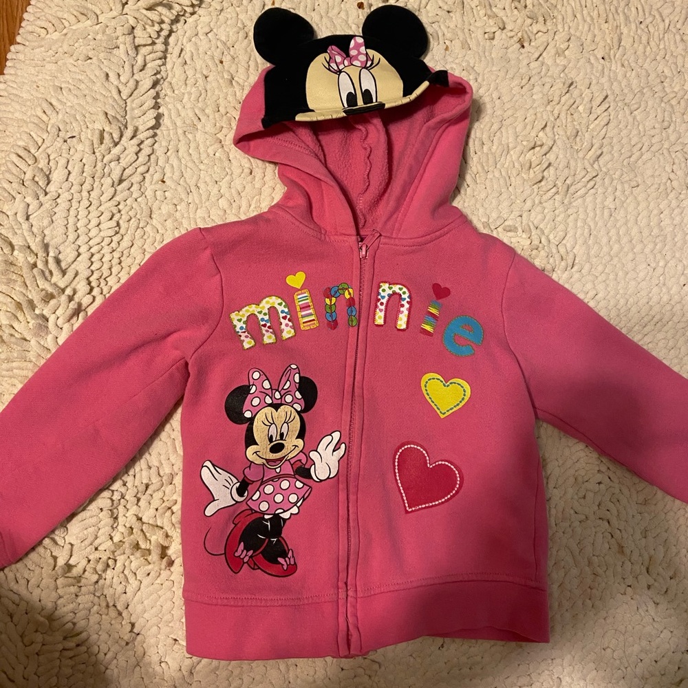 Toddler Minnie Mouse Hoodie